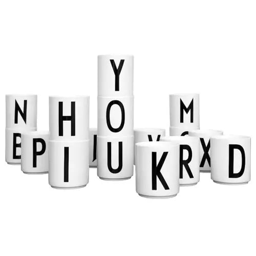 Design Letters posliinikuppi