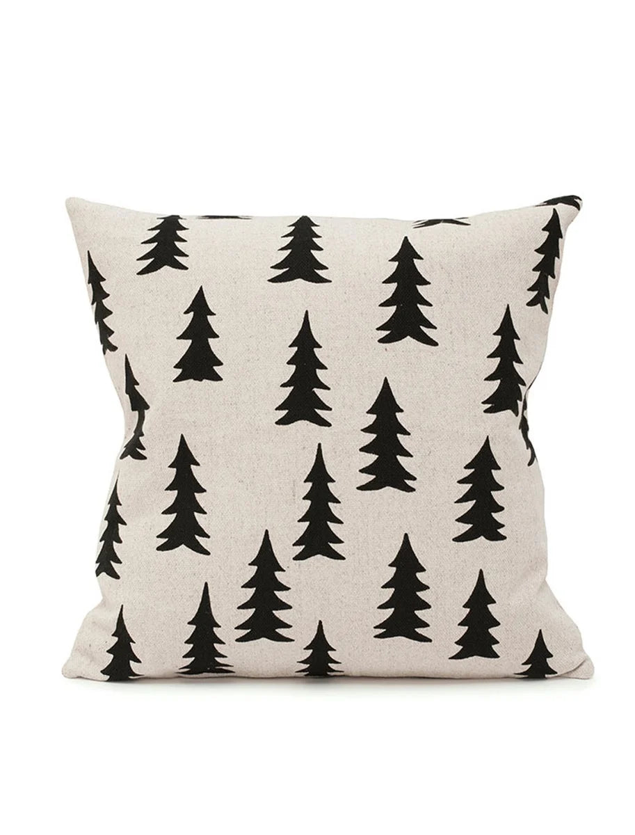 Fine Little Day Gran Linen Tyynynpäällinen, Musta