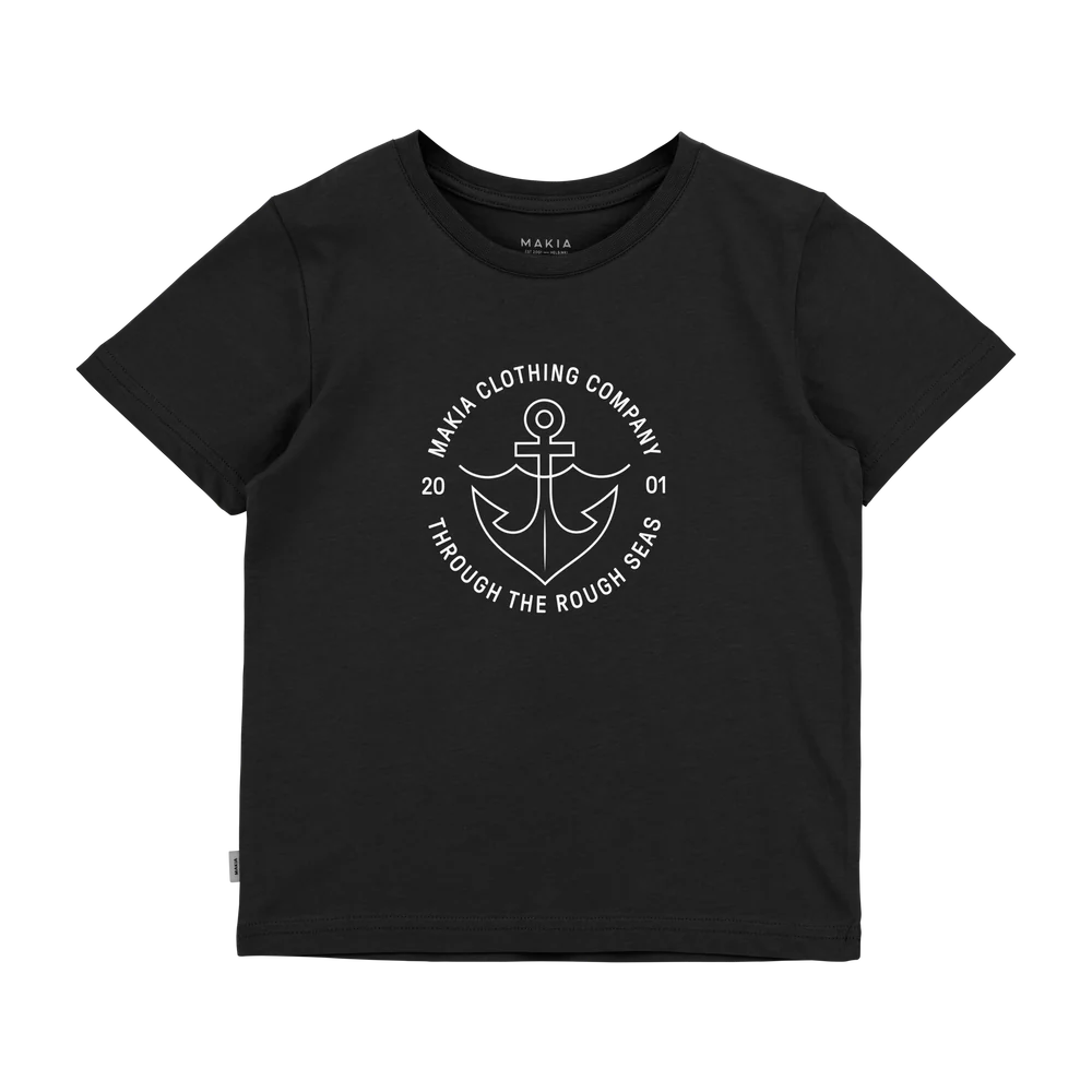 Makia Hook T-Shirt - Musta