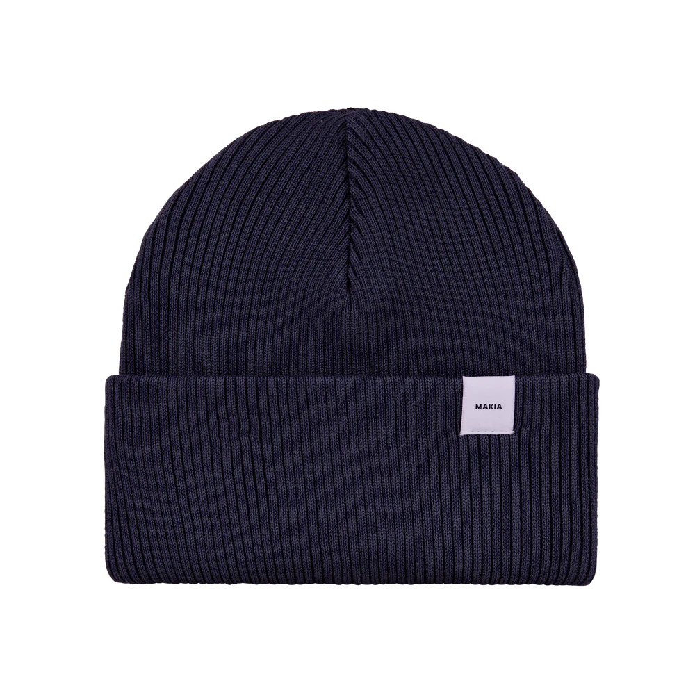 Makia Beanie - Tummansininen