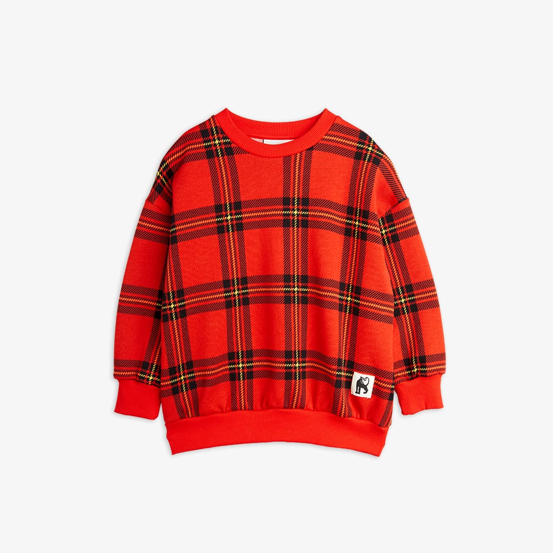 Mini Rodini Check aop sweatshirt