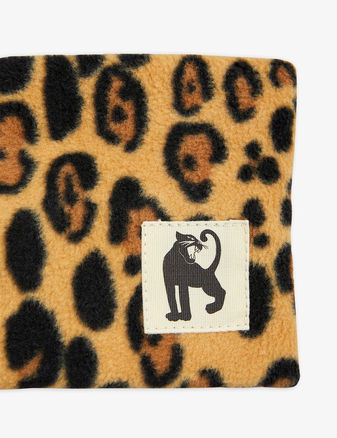 Mini Rodini Leopard fleece tube
