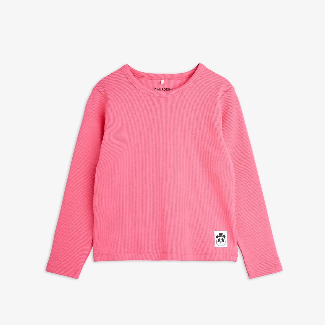 Mini Rodini Solid rib ls tee