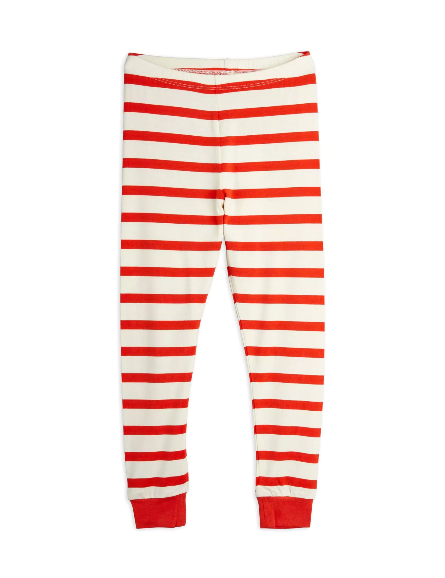 Mini Rodini Stripe Leggingssit - Punainen