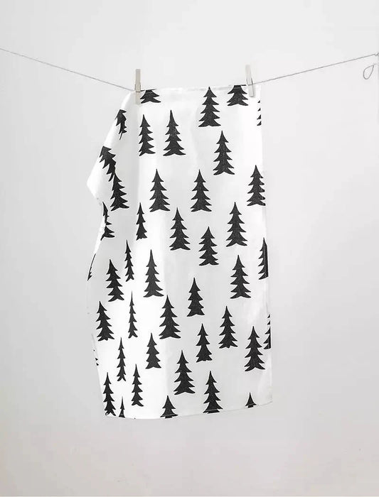 Fine Little Day Gran Keittiöpyyhe, Musta