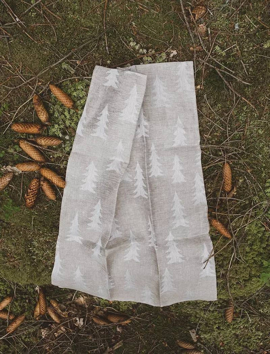 Fine Little Day Gran Linen Keittiöpyyhe, Hiekka