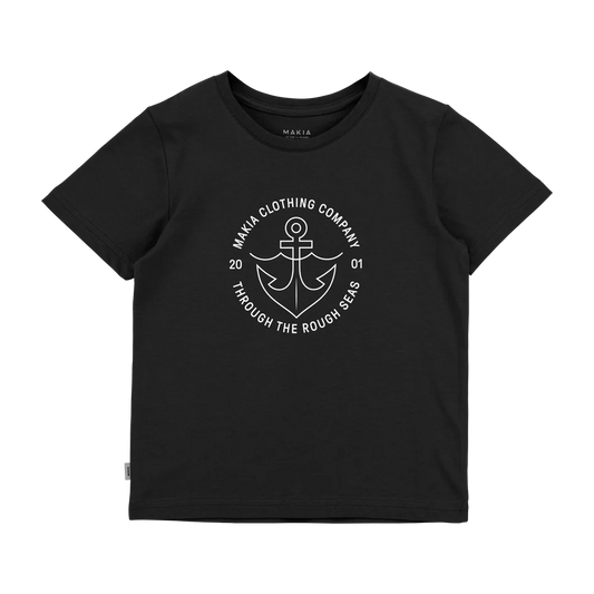 Makia Hook T-Shirt - Musta