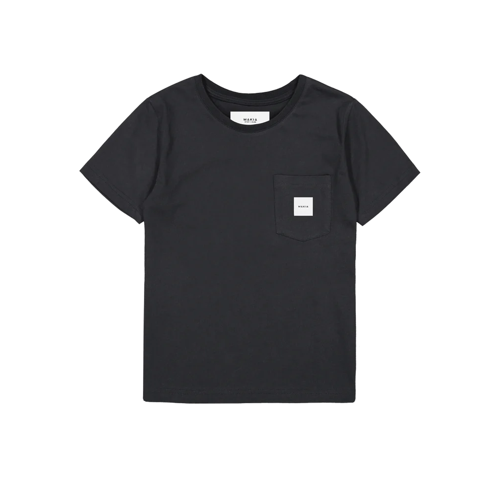 Makia Pocket T-Shirt - Musta