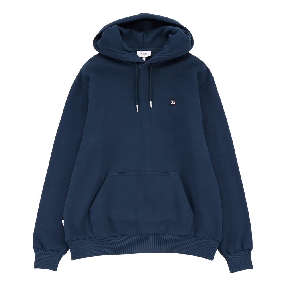 Makia Laurel Hooded Sweatshirt - Carbon Blue