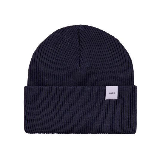 Makia Beanie - Tummansininen
