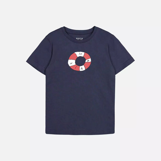 Makia Buoy T-paita - Tummansininen