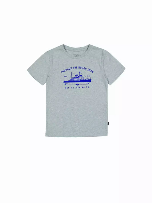 Makia Heading T-paita - Harmaa