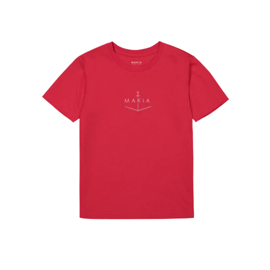 Makia Notch T-paita - Punainen