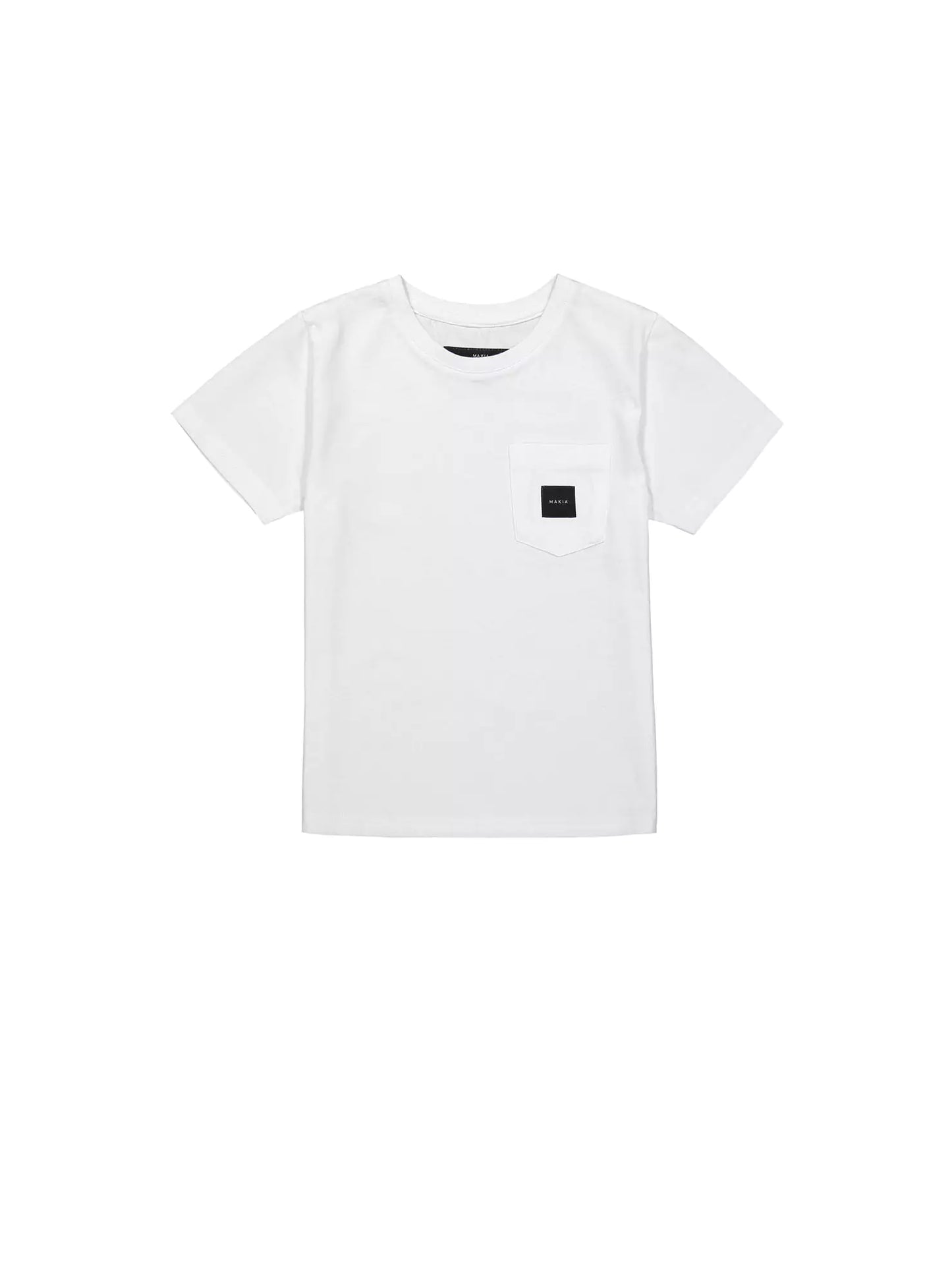 Makia Square Pocket T-paita Valkoinen