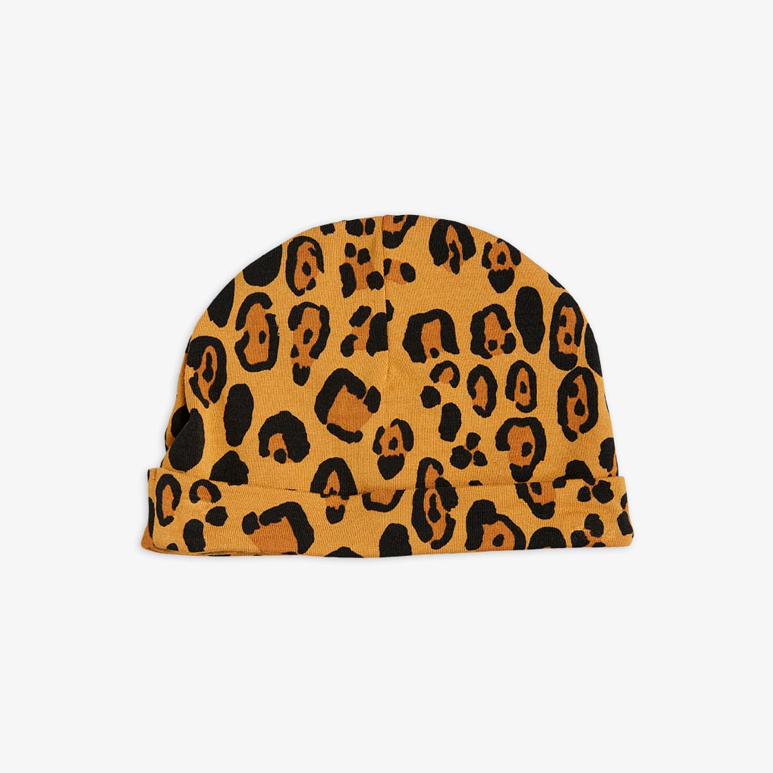 Mini Rodini Basic leopard baby beanie