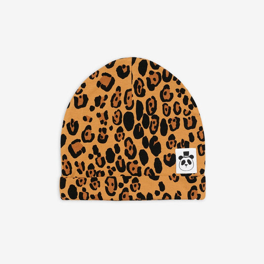 Mini Rodini Basic leopard beanie