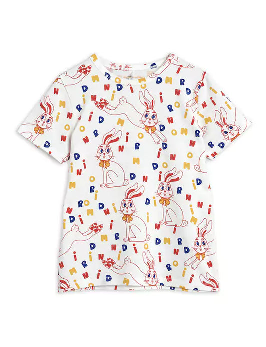 Mini Rodini Kani T-paita - Luonnonvalkoinen