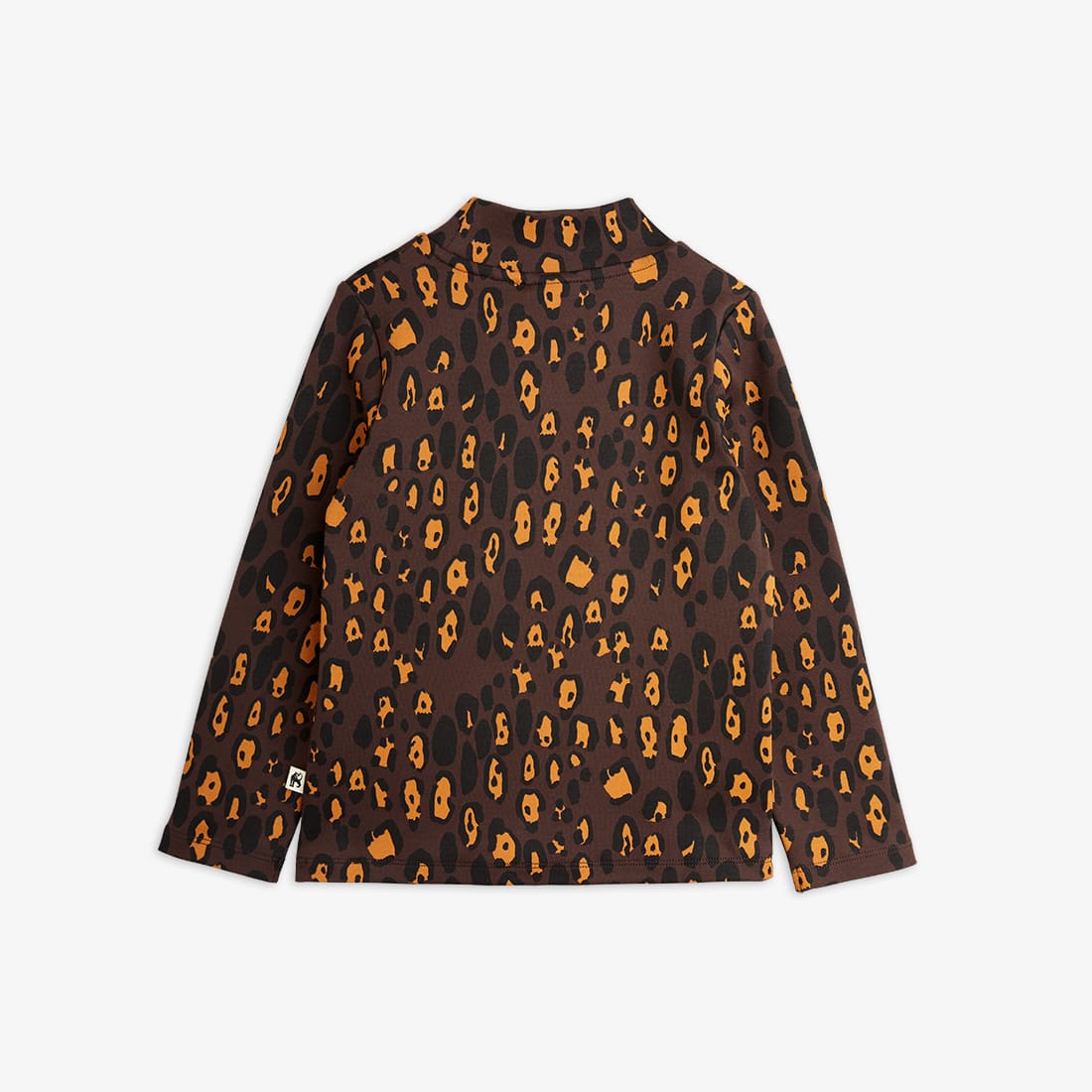 Mini Rodini Leopard aop brushed ls tee