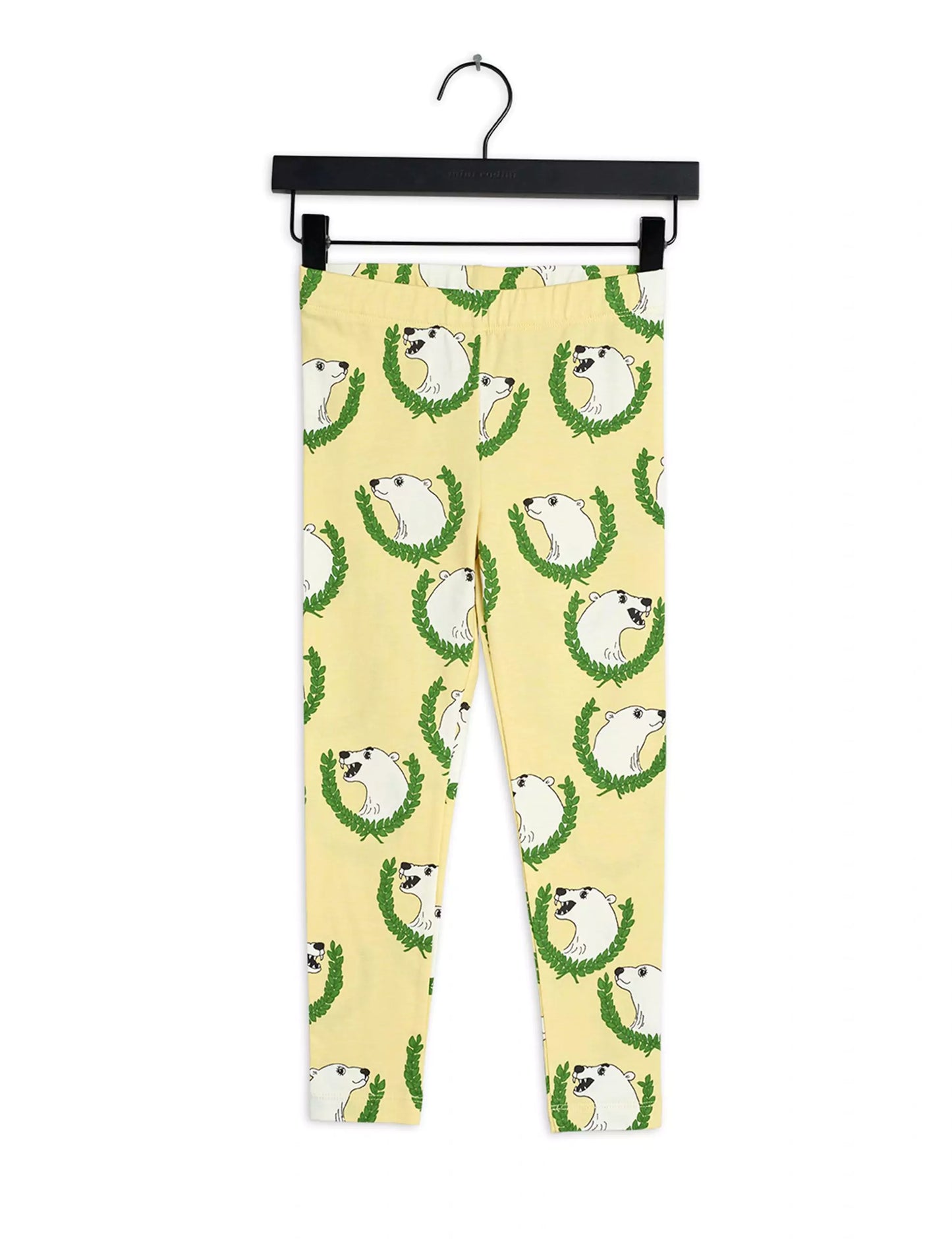 Mini Rodini Polar Bear Leggingssit - Keltainen