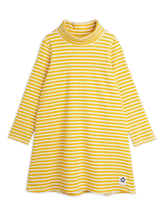 Mini Rodini Stripe Mekko - Keltainen