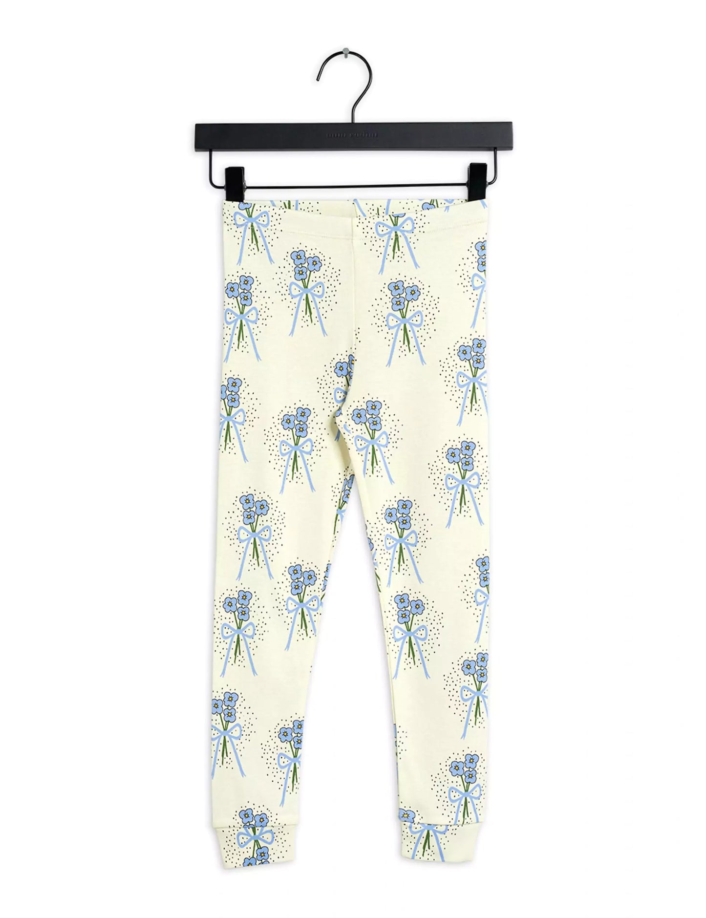Mini Rodini Winterflowers Leggingssit - Sininen