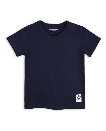 Mini Rodini Basic T-paita - Tummansininen