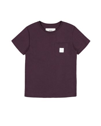 Makia Square Pocket T-paita - Viininpunainen