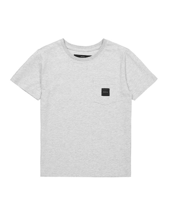 Makia Square Pocket T-paita - Harmaa