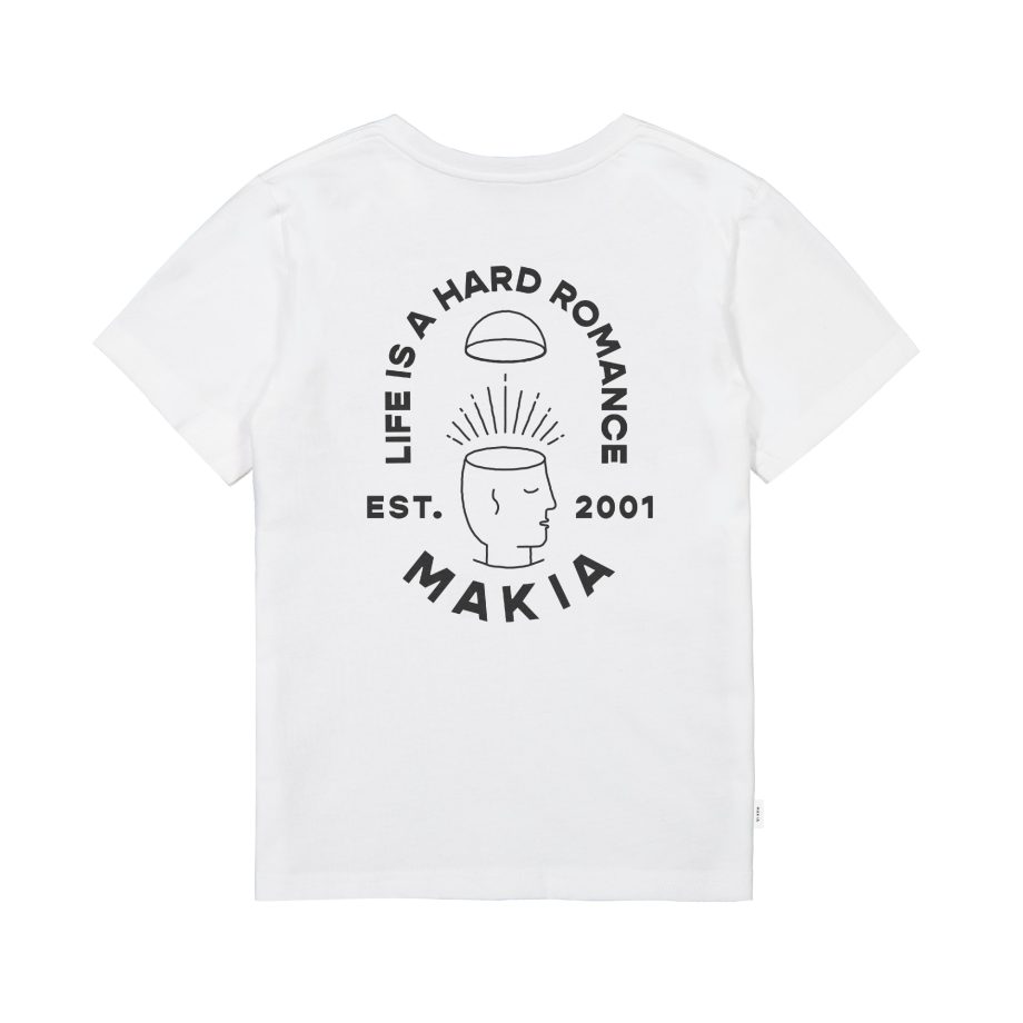 Makia Life T-paita - Valkoinen - Takaosa